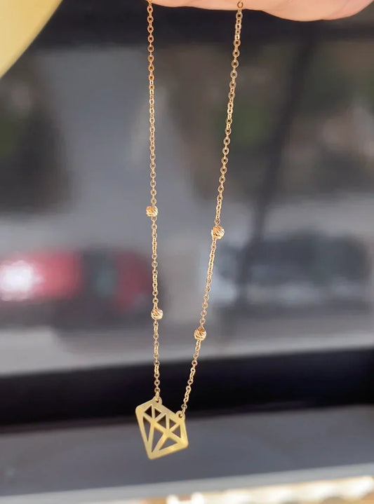 Collier DIAMOND'A en Or 18k - Collection 2025